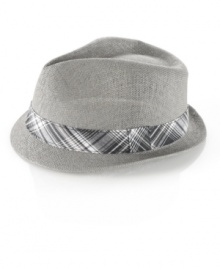 This paper fedora from Cubavera completes a head-to-toe look of casual seaside style. (Clearance) This paper fedora from Cubavera completes a head-to-toe look of casual seaside style. (Clearance)