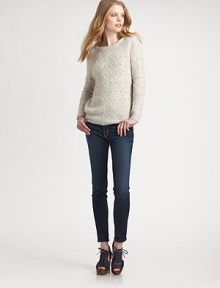 Pearlized beads stud this chic boatneck pullover crafted from a lush alpaca and wool knit.BoatneckDropped shouldersLong sleevesRibbed trimAbout 25 from shoulder to hem40% alpaca/40% wool/20% nylonDry cleanImportedModel shown is 5'10 (177cm) wearing US size 4. Pearlized beads stud this chic boatneck pullover crafted from a lush alpaca and wool knit.BoatneckDropped shouldersLong sleevesRibbed trimAbout 25 from shoulder to hem40% alpaca/40% wool/20% nylonDry cleanImportedModel shown is 5'10 (177cm) wearing US size 4.