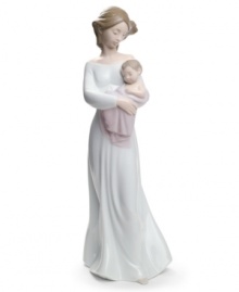 Remember these early memories forever with Lladró. A young mother holds her child with a glance of pure serenity and love. Makes the perfect gift for any mother. Remember these early memories forever with Lladró. A young mother holds her child with a glance of pure serenity and love. Makes the perfect gift for any mother.