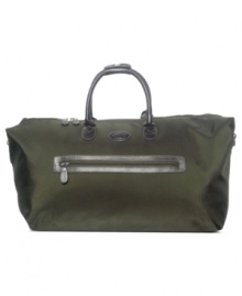 Get up, go and know that all of your travel necessities are at an arm's reach. This versatile and durable duffel is the perfect pick-up and go bag with an easy-access exterior pocket and an interior zipper pocket for optimal organization. 2-year warranty. Get up, go and know that all of your travel necessities are at an arm's reach. This versatile and durable duffel is the perfect pick-up and go bag with an easy-access exterior pocket and an interior zipper pocket for optimal organization. 2-year warranty.