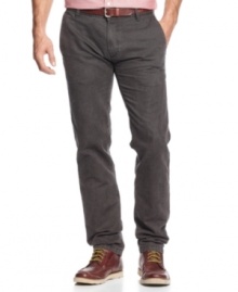 Great slim fit trouser jean by BOSS Orange to wear to work on casual Fridays or for play. Great slim fit trouser jean by BOSS Orange to wear to work on casual Fridays or for play.