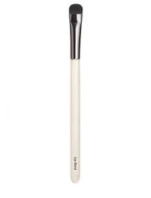 A short, tapered brush designed for blending eye shades. Made of luxuriously soft pony hair. Made in USA. A short, tapered brush designed for blending eye shades. Made of luxuriously soft pony hair. Made in USA.