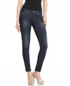GUESS? is simply chic with a pair of dark wash jeans. The skinny fit is sure to flatter you from every angle!