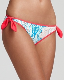 Forgo the garden variety in favor of MARC BY MARC JACOBS' splashy take on floral print. This reversible bikini bottom lets you mix and match to create a couture set. Forgo the garden variety in favor of MARC BY MARC JACOBS' splashy take on floral print. This reversible bikini bottom lets you mix and match to create a couture set.