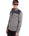 Stay cool and collected in this stylish Kenneth Cole  sweater.