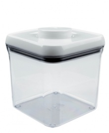 Put fresh food on lockdown! With the press of a button, each pop container locks ingredients, leftovers and other foods in an airtight seal to trap in flavor and extend the shelf life. Stackable for optimal organization and space-saving, these containers bring organization into your pantry. Put fresh food on lockdown! With the press of a button, each pop container locks ingredients, leftovers and other foods in an airtight seal to trap in flavor and extend the shelf life. Stackable for optimal organization and space-saving, these containers bring organization into your pantry.