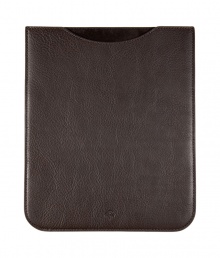 Polished to perfection, Mulberrys iPad sleeve couples elegance with ease - Supple yet ultra-durable, gently pebbled natural chocolate leather will soften over time - Slim, streamlined design features stitch trim and embossed Mulberry Tree detail - Case protects against dust, moisture and scratches - Fits all iPad models - Great for everyday and on the go, also makes a superb gift Polished to perfection, Mulberrys iPad sleeve couples elegance with ease - Supple yet ultra-durable, gently pebbled natural chocolate leather will soften over time - Slim, streamlined design features stitch trim and embossed Mulberry Tree detail - Case protects against dust, moisture and scratches - Fits all iPad models - Great for everyday and on the go, also makes a superb gift