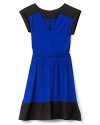 Aqua Girls' Colorblock Jersey Dress Sizes S-XL