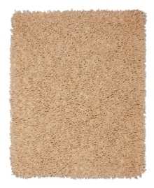 Natural cotton and rayon blended strands are woven tightly to create superb texture and supreme durability. The amazingly soft, long fibers of this Silky Shag area rug from Anji Mountain enhance any modern setting with ultimate comfort underfoot. Natural cotton and rayon blended strands are woven tightly to create superb texture and supreme durability. The amazingly soft, long fibers of this Silky Shag area rug from Anji Mountain enhance any modern setting with ultimate comfort underfoot.