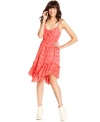 Florals and ruffles make this RACHEL Rachel Roy dress a femme pick for a fall look!