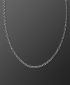 Perfect worn by itself or paired with a charm or pendant, this CRISLU necklace chain is crafted in sterling silver with a platinum finish. Approximate length: 16 inches + 2-inch extender.