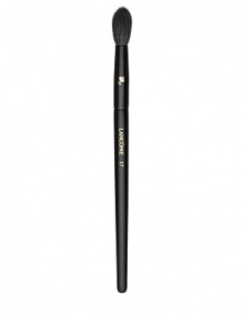 This versatile, long-haired brush gradually tapers to a medium-size dome of soft, natural hair bristles. Its unique shape makes it ideal for applying shadow all over lids, softening eye contour colors, diffusing shadow pigments or setting concealer to perfection. Better tapered edge allows for softer blending. Made in USA. This versatile, long-haired brush gradually tapers to a medium-size dome of soft, natural hair bristles. Its unique shape makes it ideal for applying shadow all over lids, softening eye contour colors, diffusing shadow pigments or setting concealer to perfection. Better tapered edge allows for softer blending. Made in USA.