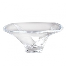 This new crystal piece by Nambe has a twist in the crystal that truely makes this bowl unique. 15 diameter. Designed by Lisa Smith. This new crystal piece by Nambe has a twist in the crystal that truely makes this bowl unique. 15 diameter. Designed by Lisa Smith.