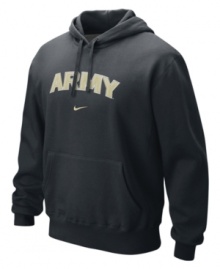 March to the beat of team spirit with this NCAA Army Black Knights hoodie from Nike. March to the beat of team spirit with this NCAA Army Black Knights hoodie from Nike.