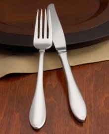 The the table with elegance! This uniquely shaped flatware is sure to enhance both modern and traditional decor. The the table with elegance! This uniquely shaped flatware is sure to enhance both modern and traditional decor.
