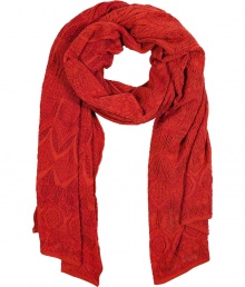 Shimmer into autumnal elegance in Missonis glimmering saffron knit scarf, finished with understated textural patterning for a contemporary take on the brands iconic aesthetic - Metallic sheen throughout - Pair with everything from edgy biker jackets to ultra luxurious fur coats Shimmer into autumnal elegance in Missonis glimmering saffron knit scarf, finished with understated textural patterning for a contemporary take on the brands iconic aesthetic - Metallic sheen throughout - Pair with everything from edgy biker jackets to ultra luxurious fur coats
