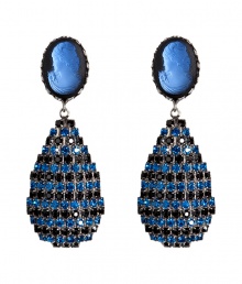 With their shimmering crystals and radiant tonal tincture, Dannijos drop earrings are a chic way to splash color into day and evening looks alike - Wear with everything from casual knits and jeans to fun cocktail dresses With their shimmering crystals and radiant tonal tincture, Dannijos drop earrings are a chic way to splash color into day and evening looks alike - Wear with everything from casual knits and jeans to fun cocktail dresses