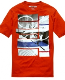 Get decked out. This cool graphic tee from Sean John sets sail in your casual wardrobe. Get decked out. This cool graphic tee from Sean John sets sail in your casual wardrobe.