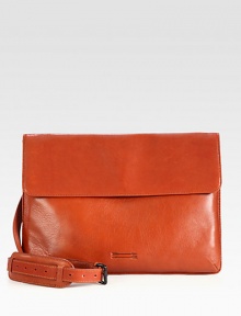 A smart, streamlined shoulder bag is incredibly versatile with interior slip pockets to organize all of your day-to-day essentials and an adjustable shoulder strap for maximum comfort.Flap closureAdjustable shoulder strapInterior slip pocketsFully linedLeather15W x 12H x 1DImported A smart, streamlined shoulder bag is incredibly versatile with interior slip pockets to organize all of your day-to-day essentials and an adjustable shoulder strap for maximum comfort.Flap closureAdjustable shoulder strapInterior slip pocketsFully linedLeather15W x 12H x 1DImported