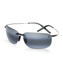 Combine high-performance and innovation and you've got Olowalu. The rimless titanium and nylon frame features new super thin glass MauiPure™ lenses that eliminate glare and boost color. Grease and water are no contest for the waterproof and oleophobic lens coating. Combine high-performance and innovation and you've got Olowalu. The rimless titanium and nylon frame features new super thin glass MauiPure™ lenses that eliminate glare and boost color. Grease and water are no contest for the waterproof and oleophobic lens coating.