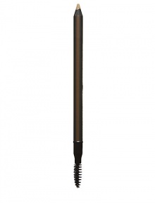 As featured in our Beauty Event. A high-definition eyebrow pencil that combines softness and precision. Redefines eyebrows with ultra-precise contouring for a natural, polished result. Features a grooming brush to keep eyebrows perfectly in place. Use the eyebrow brush to soften color and fill in brows. High definition pencil Soft textureGrooming brush for perfect results As featured in our Beauty Event. A high-definition eyebrow pencil that combines softness and precision. Redefines eyebrows with ultra-precise contouring for a natural, polished result. Features a grooming brush to keep eyebrows perfectly in place. Use the eyebrow brush to soften color and fill in brows. High definition pencil Soft textureGrooming brush for perfect results
