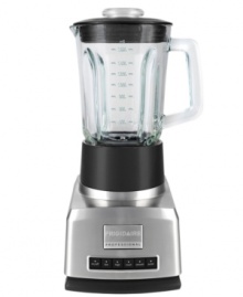 More power to you-set your kitchen up in style & professional precision with this large capacity 5-speed blender. Constructed with a dishwasher-safe, quick-to-clean glass pitcher, this countertop essential features a cutting-edge stainless steel blade that easily blends, crushes, pulses and prepares masterful meals. Model FPJ56B7MS. More power to you-set your kitchen up in style & professional precision with this large capacity 5-speed blender. Constructed with a dishwasher-safe, quick-to-clean glass pitcher, this countertop essential features a cutting-edge stainless steel blade that easily blends, crushes, pulses and prepares masterful meals. Model FPJ56B7MS.