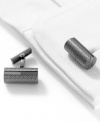 Elevate your everyday boardroom look or your weekend wedding style with these cufflinks from Kenneth Cole New York.