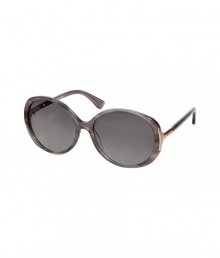 Sophisticated heather gray sunglasses in fashionable, rounded retro shape - Tinted lenses feature UV protection - Comfortable nose bridge, narrow bar and subtle logo lettering - Upgrades all outfits effortlessly Sophisticated heather gray sunglasses in fashionable, rounded retro shape - Tinted lenses feature UV protection - Comfortable nose bridge, narrow bar and subtle logo lettering - Upgrades all outfits effortlessly