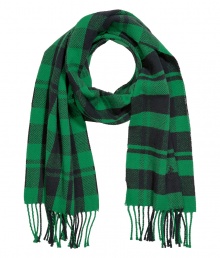 A must-have staple for transitional weather, this cotton scarf from Polo Ralph Lauren boasts a vibrant plaid print and an easy to style length - All-over plaid print, fringed trim - Pair with a cashmere pullover, straight leg jeans, a parka, and suede ankle boots A must-have staple for transitional weather, this cotton scarf from Polo Ralph Lauren boasts a vibrant plaid print and an easy to style length - All-over plaid print, fringed trim - Pair with a cashmere pullover, straight leg jeans, a parka, and suede ankle boots
