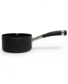 From melted butter to reheated soups, this sleek open saucepan from Circulon Espree makes any meal more crave-worthy. Experience exceptional durability and effortless cooking with an advanced three-layer nonstick surface and TOTAL® food release system that's designed for a lifetime of remarkable meals. Lifetime warranty. From melted butter to reheated soups, this sleek open saucepan from Circulon Espree makes any meal more crave-worthy. Experience exceptional durability and effortless cooking with an advanced three-layer nonstick surface and TOTAL® food release system that's designed for a lifetime of remarkable meals. Lifetime warranty.