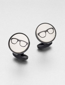A hip and simple enamel style adds interest to your dress shirt. Enamel70% copper/30% zinc½ X ¾Imported A hip and simple enamel style adds interest to your dress shirt. Enamel70% copper/30% zinc½ X ¾Imported