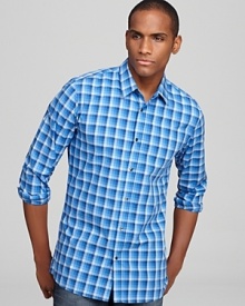 HUGO Elisha Check Sport Shirt - Slim Fit HUGO Elisha Check Sport Shirt - Slim Fit