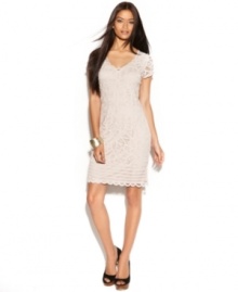 Get the ladylike look of the season with INC's sheath dress. A fabulous update to a classic silhouette! Get the ladylike look of the season with INC's sheath dress. A fabulous update to a classic silhouette!