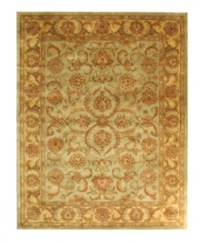 Air of ancestry. Vibrantly colored fibers are arranged in intricate patterns in the Heritage area rug, creating a look reminiscent of ancient royal textiles. Hand tufted and woven from pure wool by experienced artisans in India, it makes a refined statement wherever placed. (Clearance) Air of ancestry. Vibrantly colored fibers are arranged in intricate patterns in the Heritage area rug, creating a look reminiscent of ancient royal textiles. Hand tufted and woven from pure wool by experienced artisans in India, it makes a refined statement wherever placed. (Clearance)