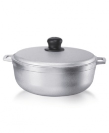 A staple of Latin cooking, but equally as useful for your everyday meals, this cast aluminum caldero works wonders when cooking rice, browning meat or making savory sauces. And with the ability to produce a natural nonstick coating with repeated use, this is one pot that just gets better over time. A staple of Latin cooking, but equally as useful for your everyday meals, this cast aluminum caldero works wonders when cooking rice, browning meat or making savory sauces. And with the ability to produce a natural nonstick coating with repeated use, this is one pot that just gets better over time.