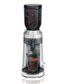 Wake up the right way-freshly ground beans make the brightest cup of Joe. Masterfully preparing 2 to twelve cups of your favorite bean, this conical burr grinder, with 25 grind settings, produces a precise blend for the boldest brew. 2-year warranty. Model GX610050. Wake up the right way-freshly ground beans make the brightest cup of Joe. Masterfully preparing 2 to twelve cups of your favorite bean, this conical burr grinder, with 25 grind settings, produces a precise blend for the boldest brew. 2-year warranty. Model GX610050.