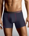 Chock-full of sporty style and modern attitude, this updated boxer brief is versatile part of any active guy's wardrobe.