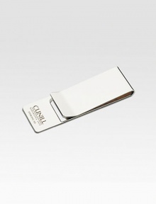 Classic money clip in polished sterling silver. About ¾W X 2¾H Made in Spain Classic money clip in polished sterling silver. About ¾W X 2¾H Made in Spain