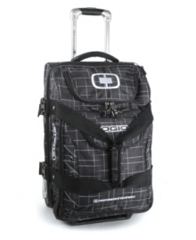 Traveling is easy with the right bag-introducing the answer to your next trip. A roomy build packs in all of the essentials with a spacious main compartment and zip-around drop bottom that add on extra carrying capacity without weighing you down. Rolling convenience takes you from terminal to terminal in comfort. Traveling is easy with the right bag-introducing the answer to your next trip. A roomy build packs in all of the essentials with a spacious main compartment and zip-around drop bottom that add on extra carrying capacity without weighing you down. Rolling convenience takes you from terminal to terminal in comfort.