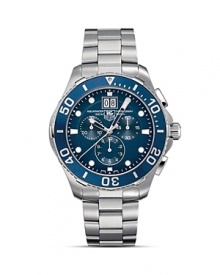 Elegance, precision and performance meet in this water-resistant watch.