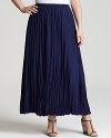 This boho-perfect Love Ady maxi skirt is pleated and purposefully crinkled to look sharp under a tailored blazer or casual with a crisp tank.