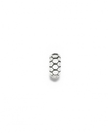 Octagon detailing distinguishes this spacer bead. Donatella is a playful collection of charm bracelets and necklaces that can be personalized to suit your style! Available exclusively at Macy's. Octagon detailing distinguishes this spacer bead. Donatella is a playful collection of charm bracelets and necklaces that can be personalized to suit your style! Available exclusively at Macy's.