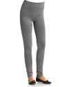 THE LOOKFine heather woolWide pull-on waistbandSkinny legging fitTHE FITInseam 32½THE MATERIALWoolCARE & ORIGINDry cleanMade in Italy