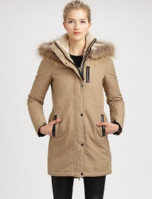 The parka is a seasonal must-have. The parka is a seasonal must-have.