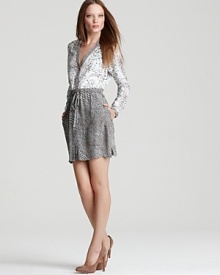 Edun Shirt Dress - Splatter Cinched