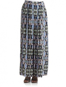 THE LOOKAllover ikat printBanded waistDual angled pocketsSide zip with hook-and-eye closureTHE FITAbout 42 from waist to hemTHE MATERIALSilkCARE & ORIGINDry cleanImportedModel shown is 5'9 (175cm) wearing US size 4. THE LOOKAllover ikat printBanded waistDual angled pocketsSide zip with hook-and-eye closureTHE FITAbout 42 from waist to hemTHE MATERIALSilkCARE & ORIGINDry cleanImportedModel shown is 5'9 (175cm) wearing US size 4.