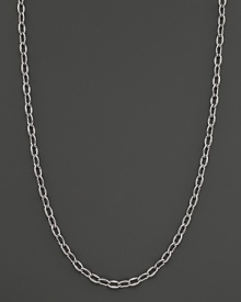 A chain of 18K yellow gold and sterling silver--perfect for your favorite enhancers and pendants.