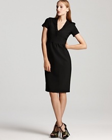 This sophisticated standout from Burberry adds timeless style to your ever-expanding collection of LBDs.