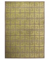 Inspired by mid-century modern patterns, the Zanzibar area rug presents a unique geometric design in fresh, contemporary colors. Its streamlined, low-cut pile and durable construction offer a handsome, lasting finish to any room. (Clearance)