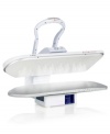 Reduce ironing time by up to 70-percent with this pro-style steam press from Reliable.  Its pressing area -- over 7 times larger than most handheld irons -- delivers powerful bursts of steam to blast the wrinkles out of even the most stubborn fabrics in a flash. One-year limited warranty. Model S330.